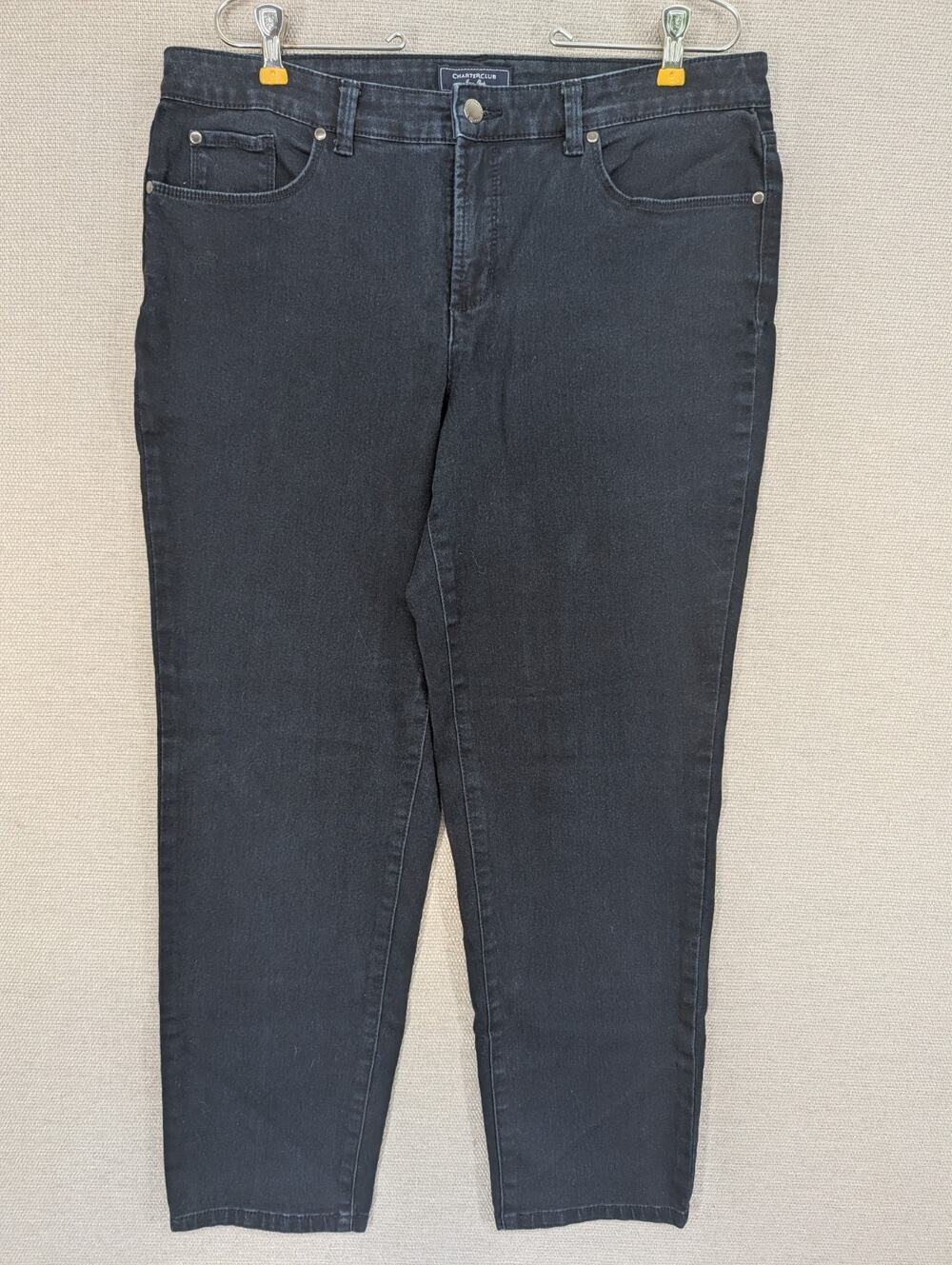 Charter Club Blue Jeans Size 14 Skinny Ankle Stretch -0826H01